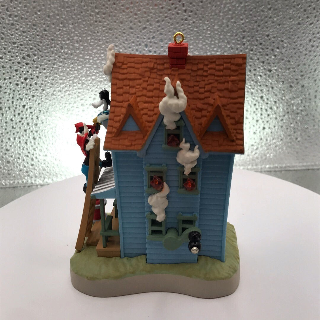 Hallmark Mickey's Fire Brigade Keepsake Ornament 2015 side view