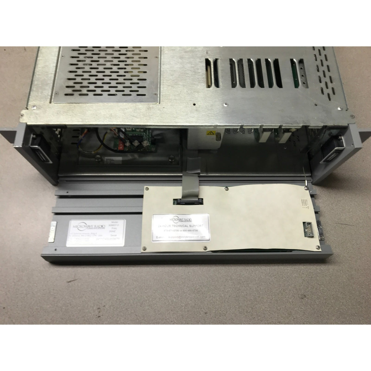 MRC Coderunner 4 Central Receiver back panel opened