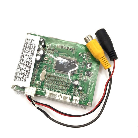 ACEMI B-100420 AT717C-V7.1 front side of circuit board in clear packaging with label and connector