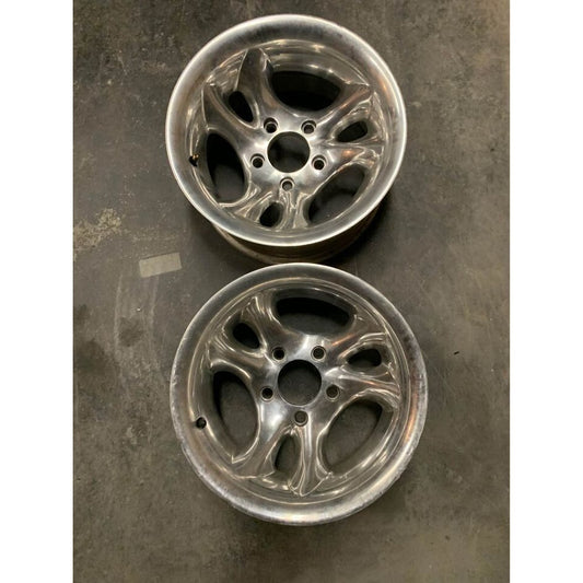 American Racing Ventura Polished 3-Spoke 16in 8-5x114 Wheels/Rims Only