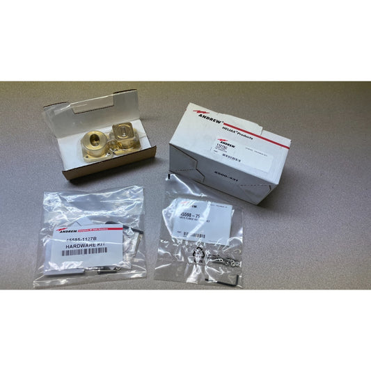 Andrew HELIAX Fixed Tuned EW Connector 1227SC package contents