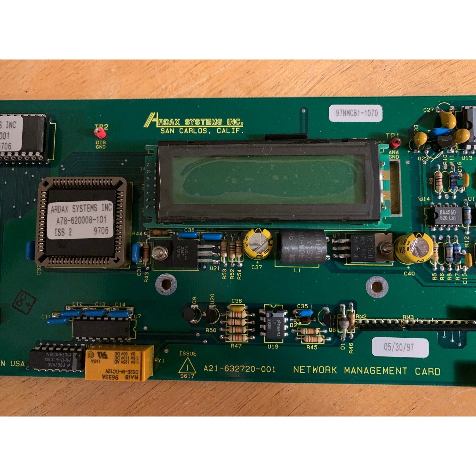 Ardax Systems Inc A21-632720-001 front of circuit board