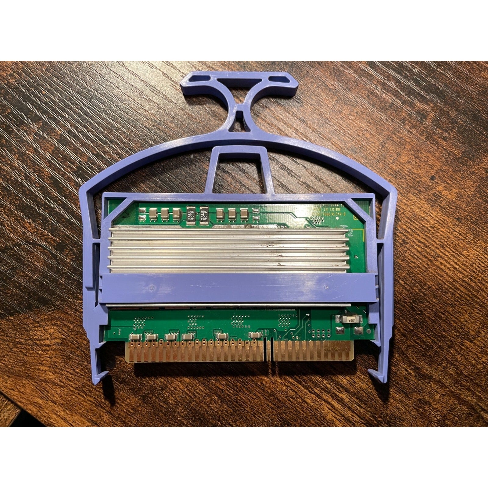 Artesyn Card 5100798-0400 - With plastic holder back side view of circuit board