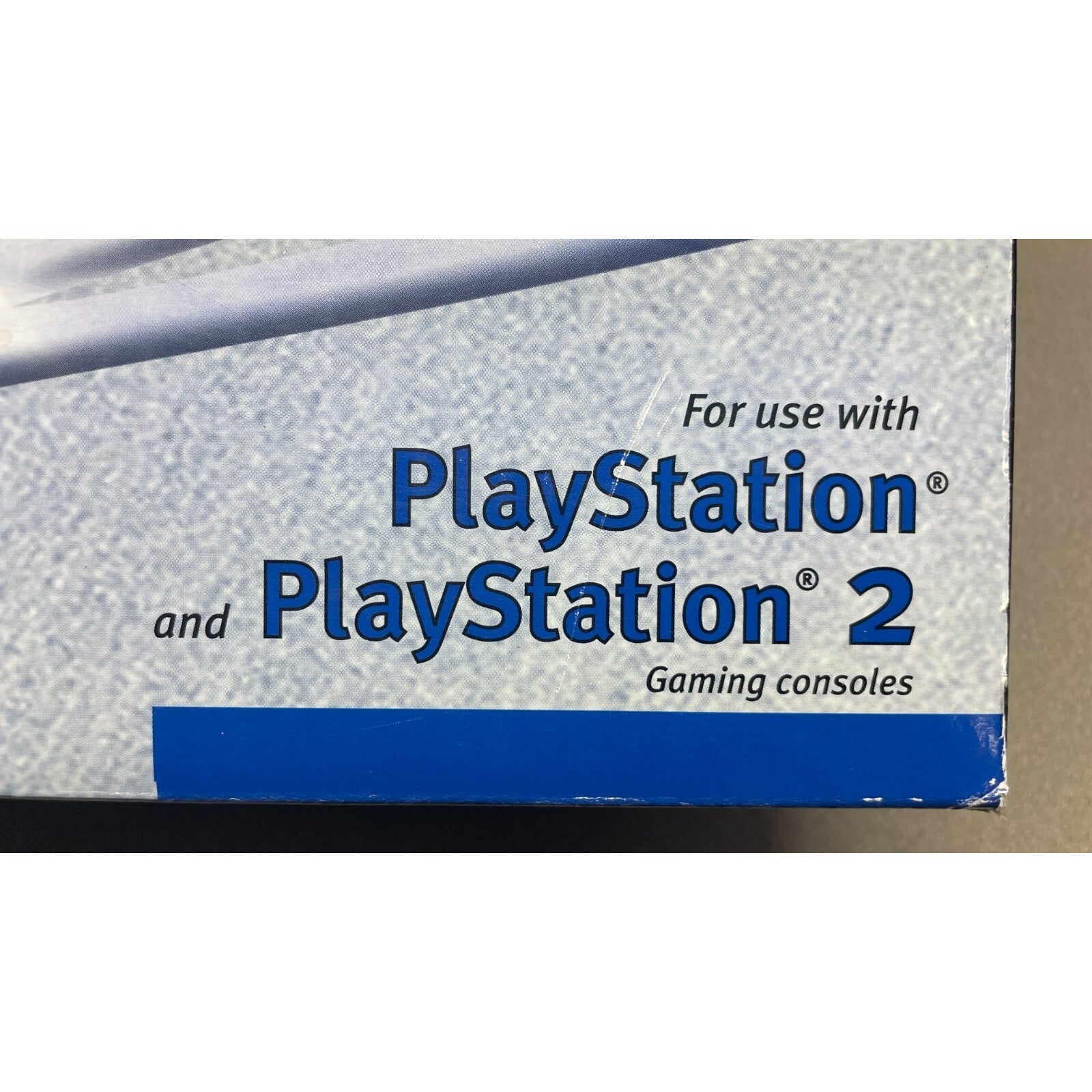 Thrustmaster FreeStyler Board for PlayStation 2 close up of box detail
