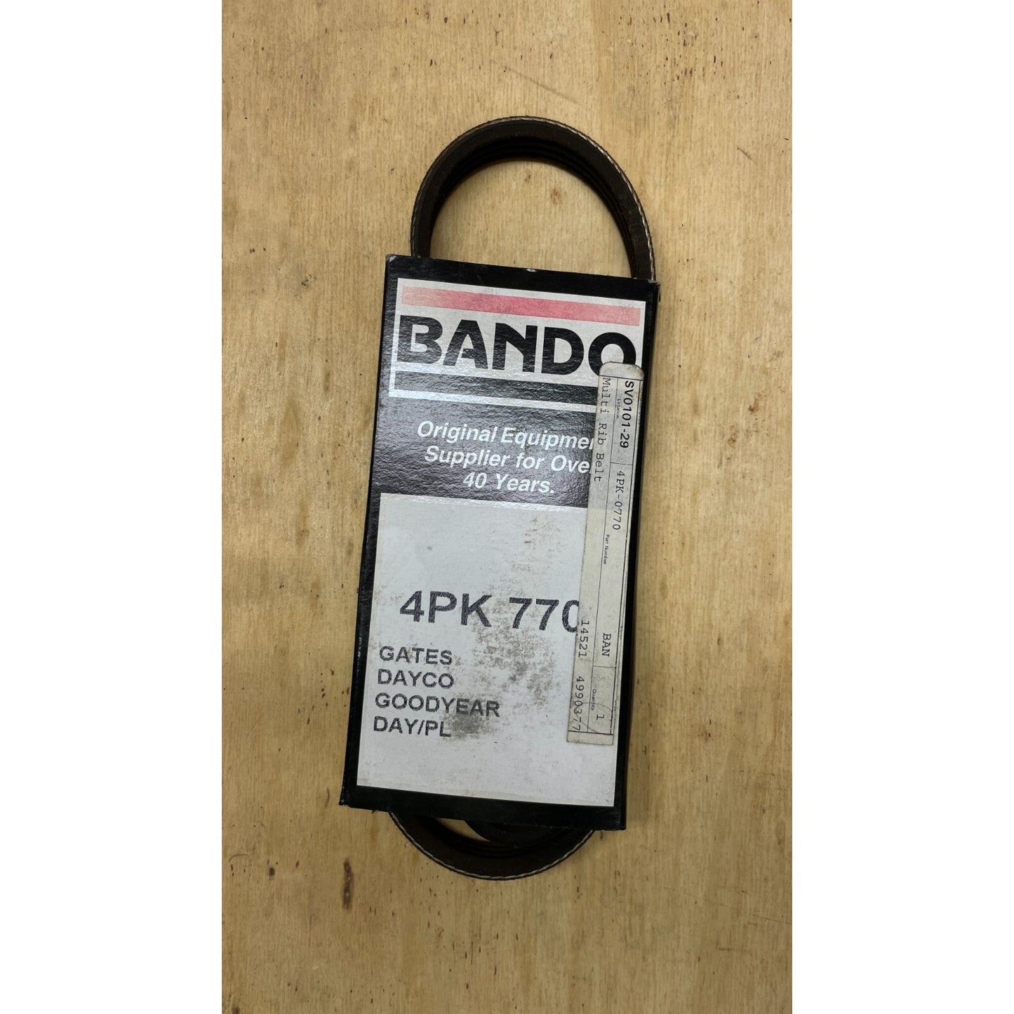 Bando 4PK0770 Belt, 4PK-0770