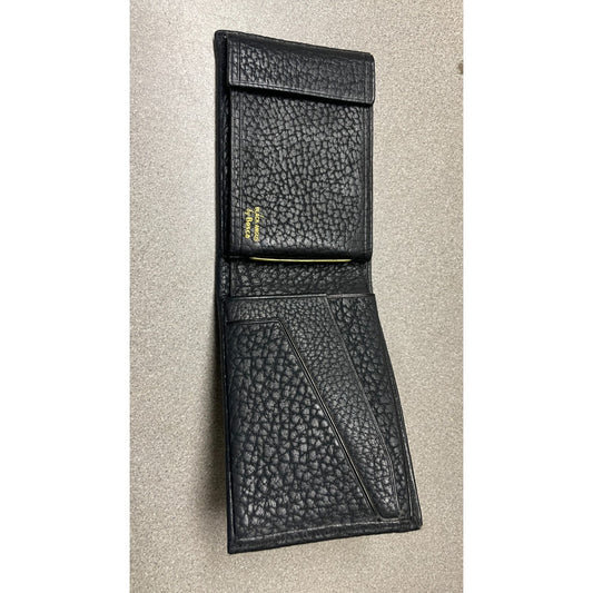 Black Angus by Bosca Wallet inside view