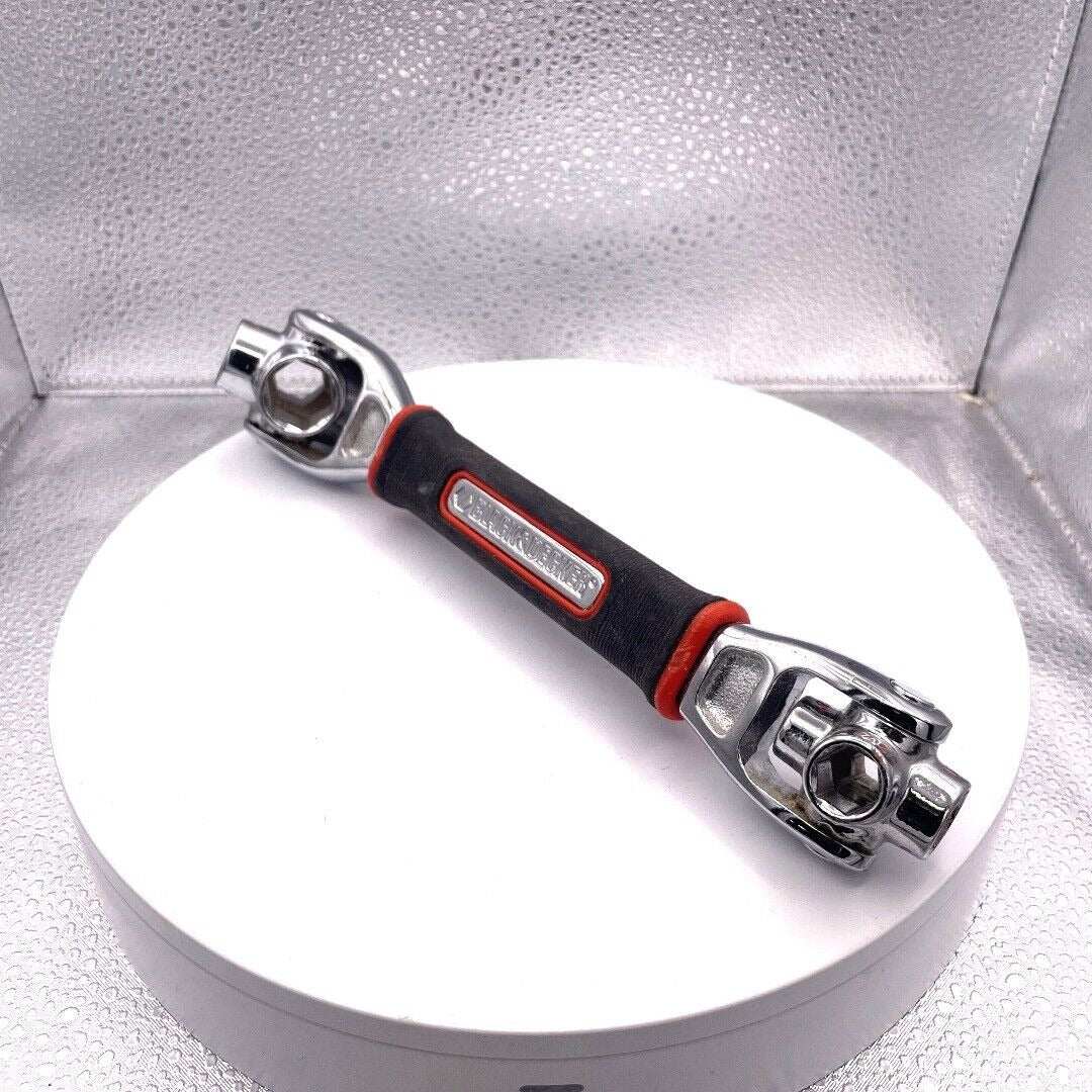Black and Decker SAE 8 in 1 Dog Bone Rotating Standard Socket Wrench