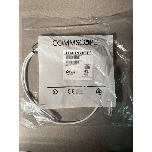 Commscope Uniprise UNC6-WH-5F Ethernet Cord