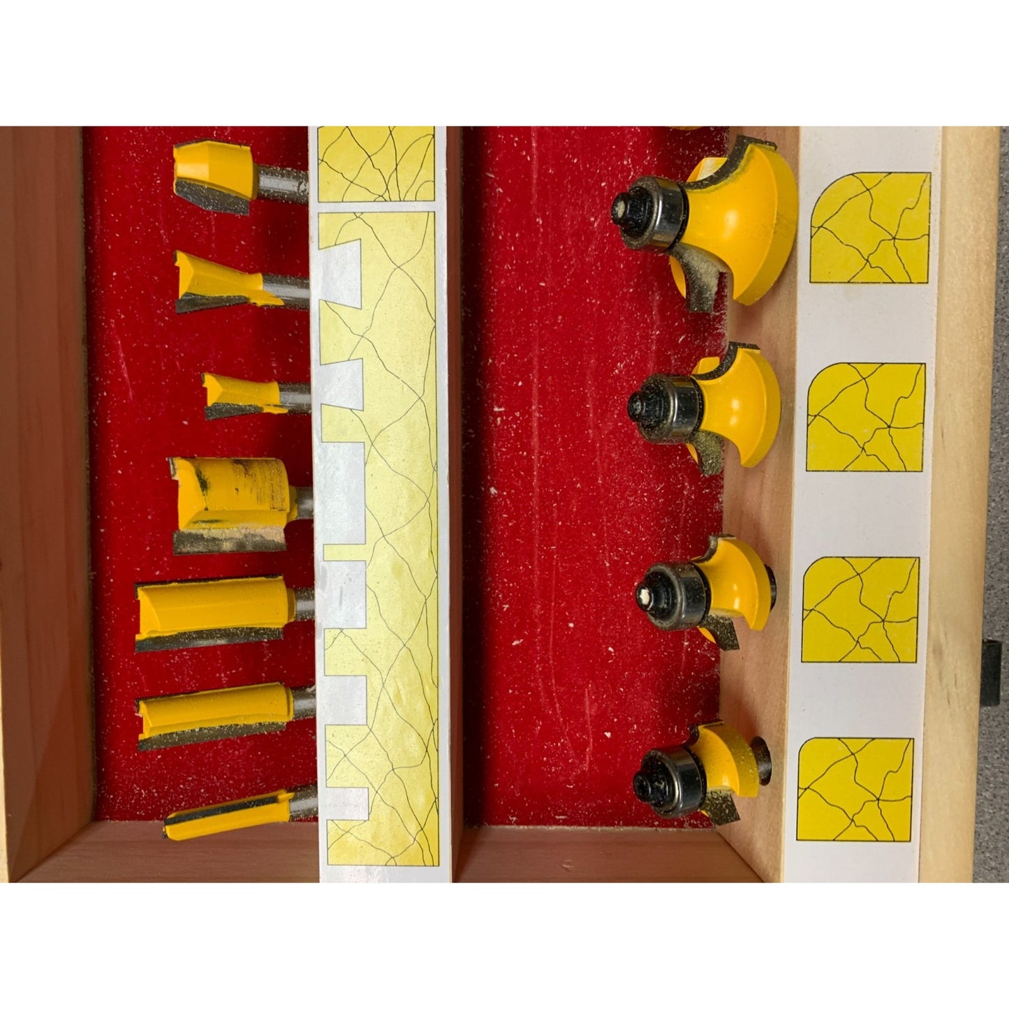 24pc Router Bit Set Carb-Tech