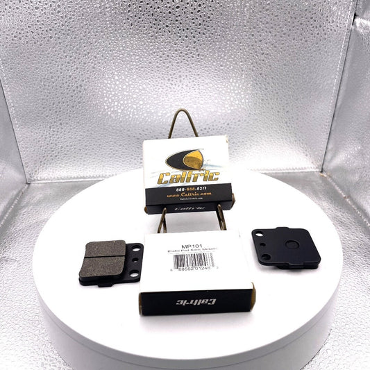 Caltric MP101 Brake Pad Semi Metallic Lot of 2, Fits 2008 Suzuki Quadsport LTZ400