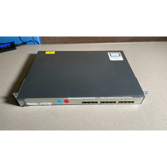 Cisco Systems Catalyst 3750 Series PoE-24 top and front view