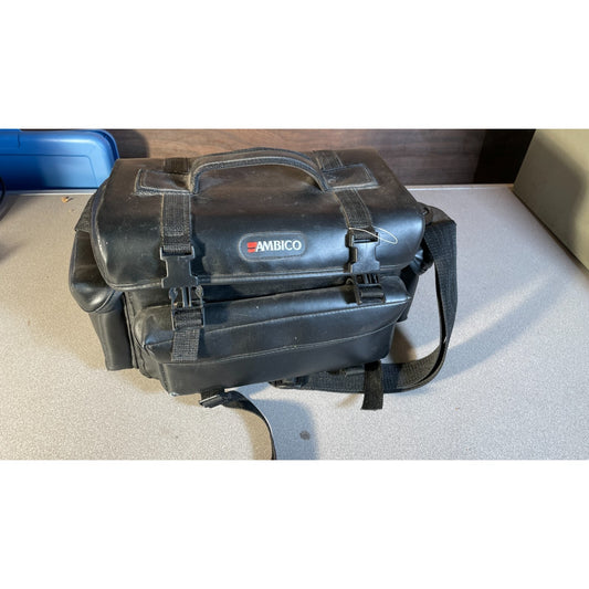 Classic Ambico Camera Bag front and top of case