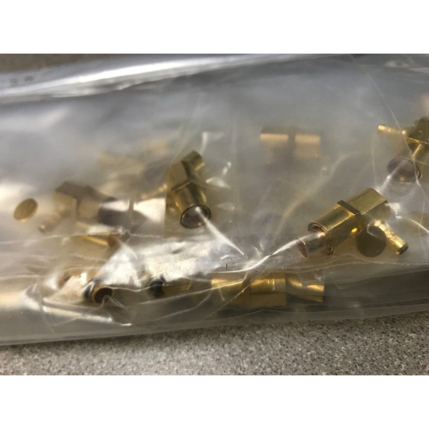 Coaxial Connector Push on SMB 6756B-2S-1 - Lot of 25 product closeup in package