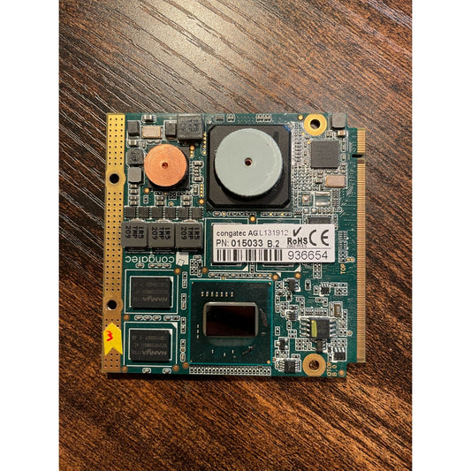 Congatec AG L131912, PN 015033 B.2 top view of circuit board