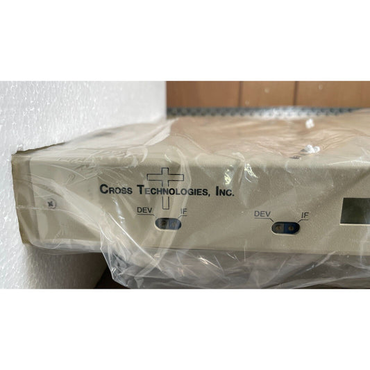 Cross Technologies Inc 450 Subcarrier Transmitter left side front panel closeup