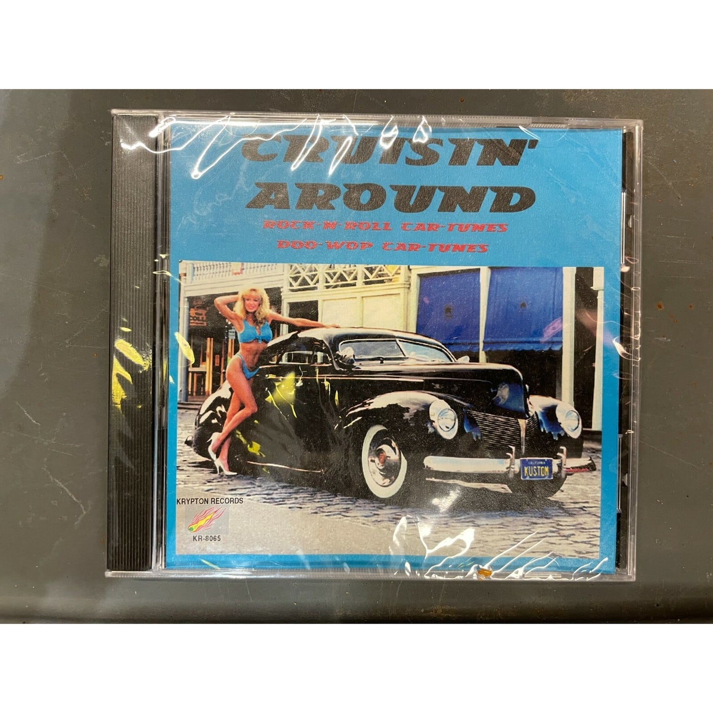 Cruisin' Around Rock N Roll Doo-Wop Car Tunes Krypton Records KR-8065 front of CD case sealed