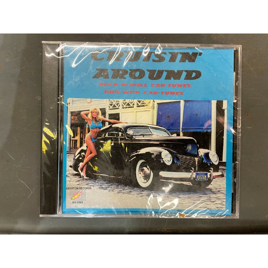 Cruisin' Around Rock N Roll Doo-Wop Car Tunes Krypton Records KR-8065 front of CD case sealed