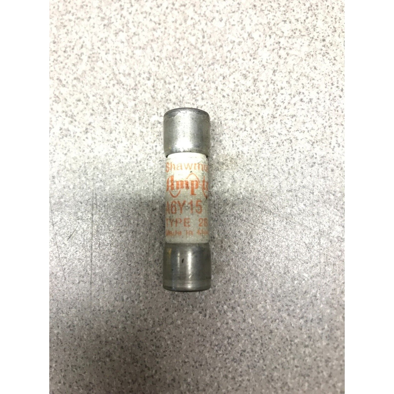 Gould Shawmut A6Y15 Type 2B 15A 500 VAC Fuse