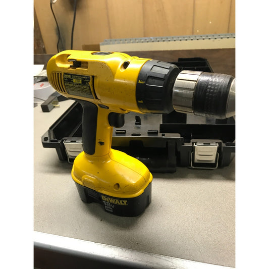 DeWalt DW995 18V 1/2" Adjustable Clutch Cordless VSR Drill Tool, With Case