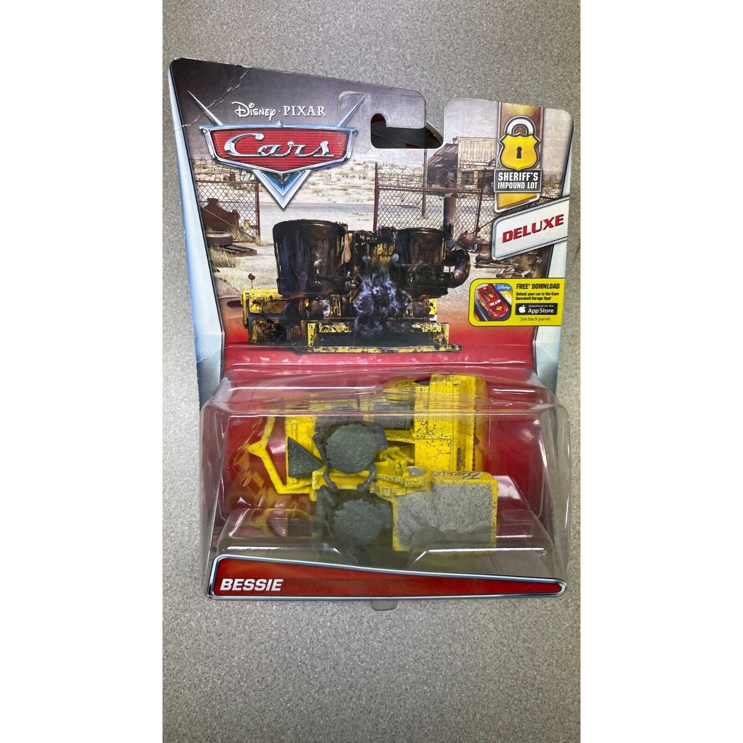 Disney Pixar Cars Sheriff's Impound Lot "Bessie"