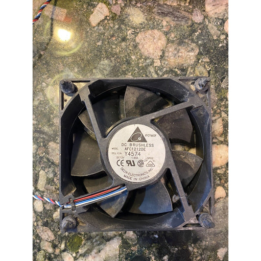 DELTA ELECTRONICS INC, DC BRUSHLESS FAN, AFC1212DE, 12 VDC