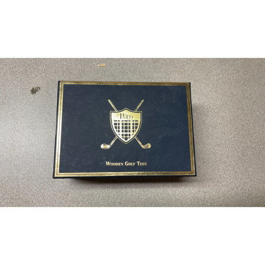 Polo Ralph Lauren Wooden Golf Tees front of box