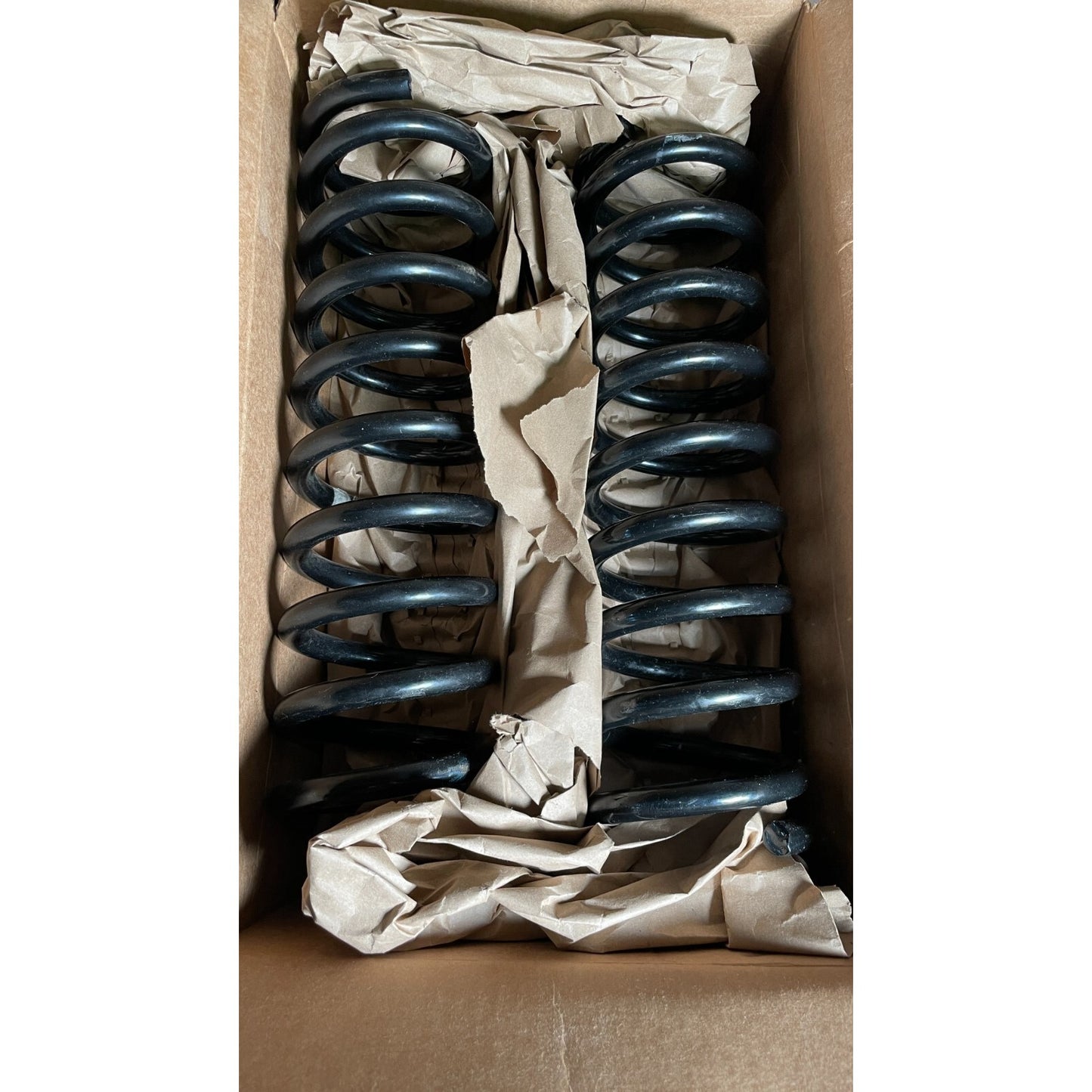 Elgin 638 Coil Springs, Set of 2 Front New for Chevy 2-10 Series Coupe Nova Pair in box