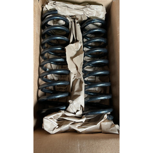 Elgin 638 Coil Springs, Set of 2 Front New for Chevy 2-10 Series Coupe Nova Pair in box