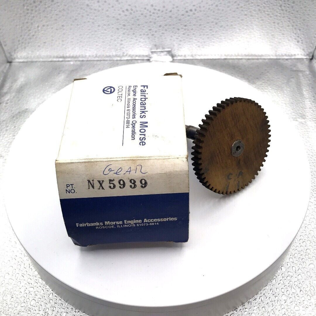 Fairbanks Morse Engine Gear NX5939 front view of gear with box