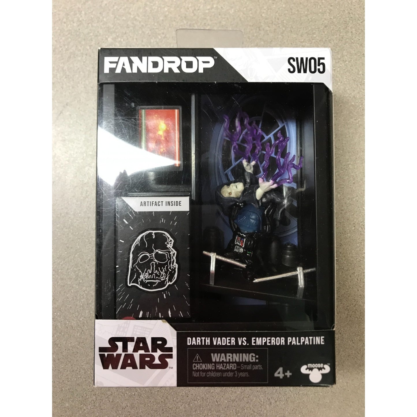 Fandrop SW05 - Star Wars - Darth Vader vs. Emperor Palpatine