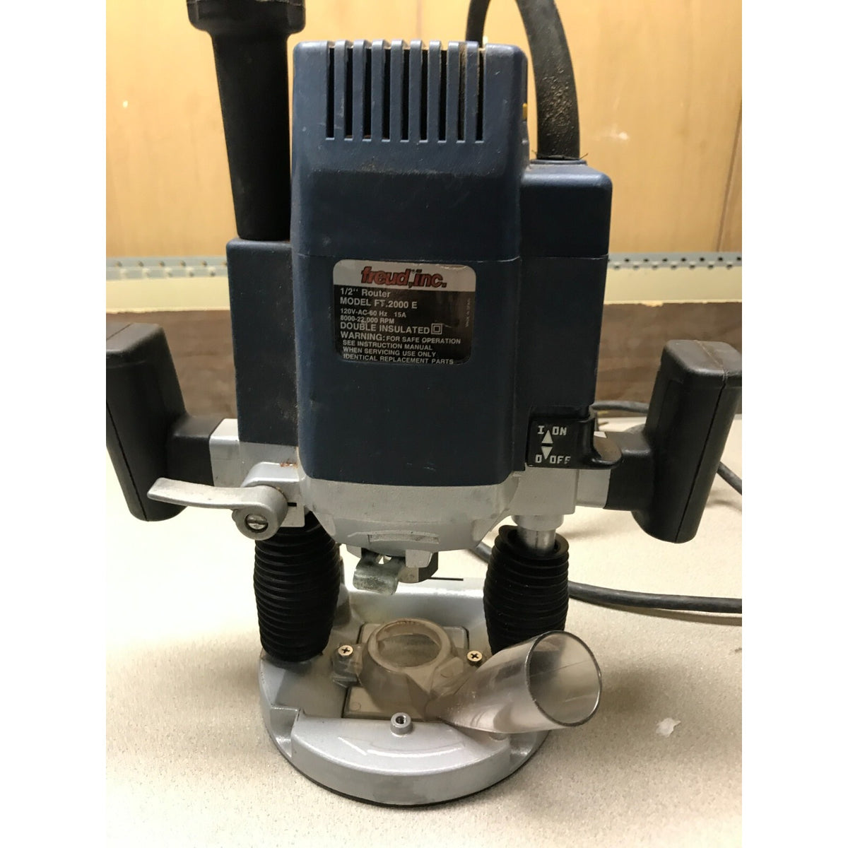 Freud Variable Speed Plunge Router Model FT-2000E – The Back Shop