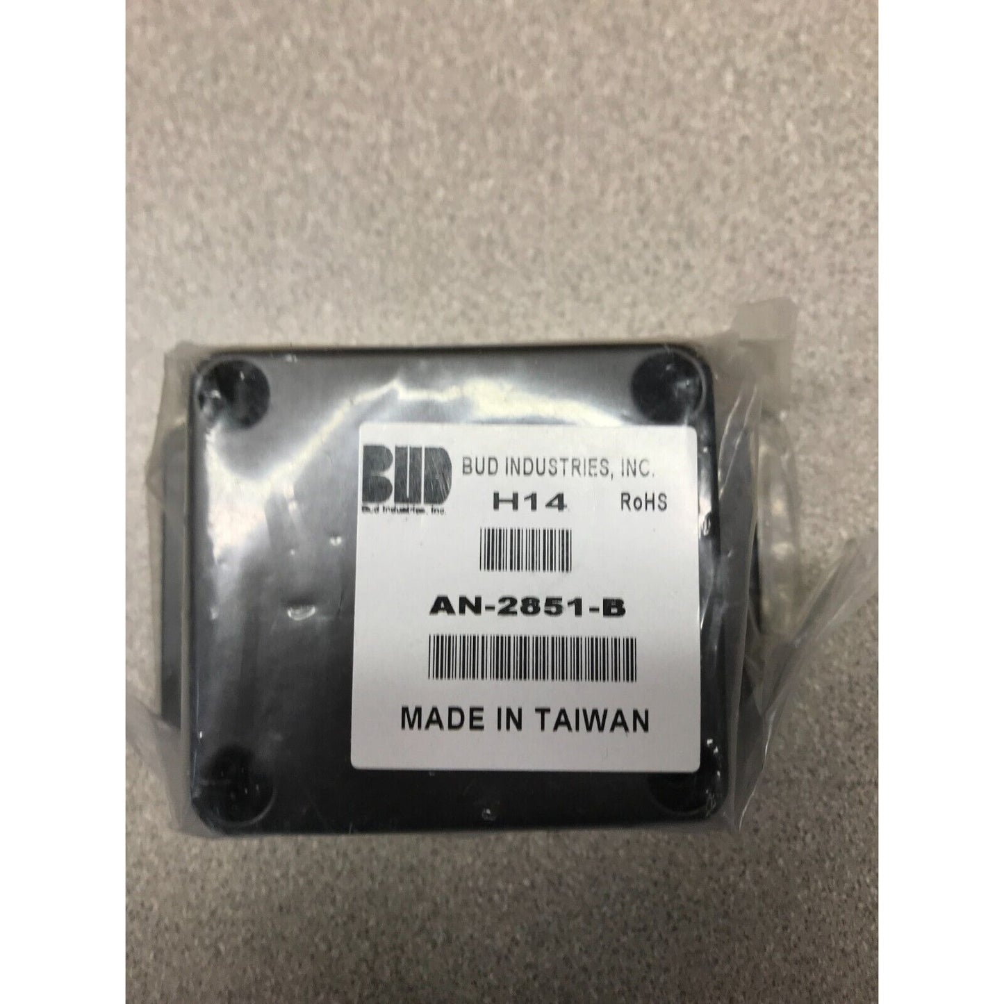 Control Panel Enclosure Bud Industries Type 4X, 12, 13 - H14, AN-2851-B