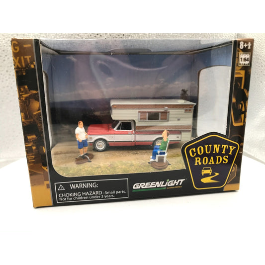 Greenlight Diorama Series 2 County Roads front of package displaying item