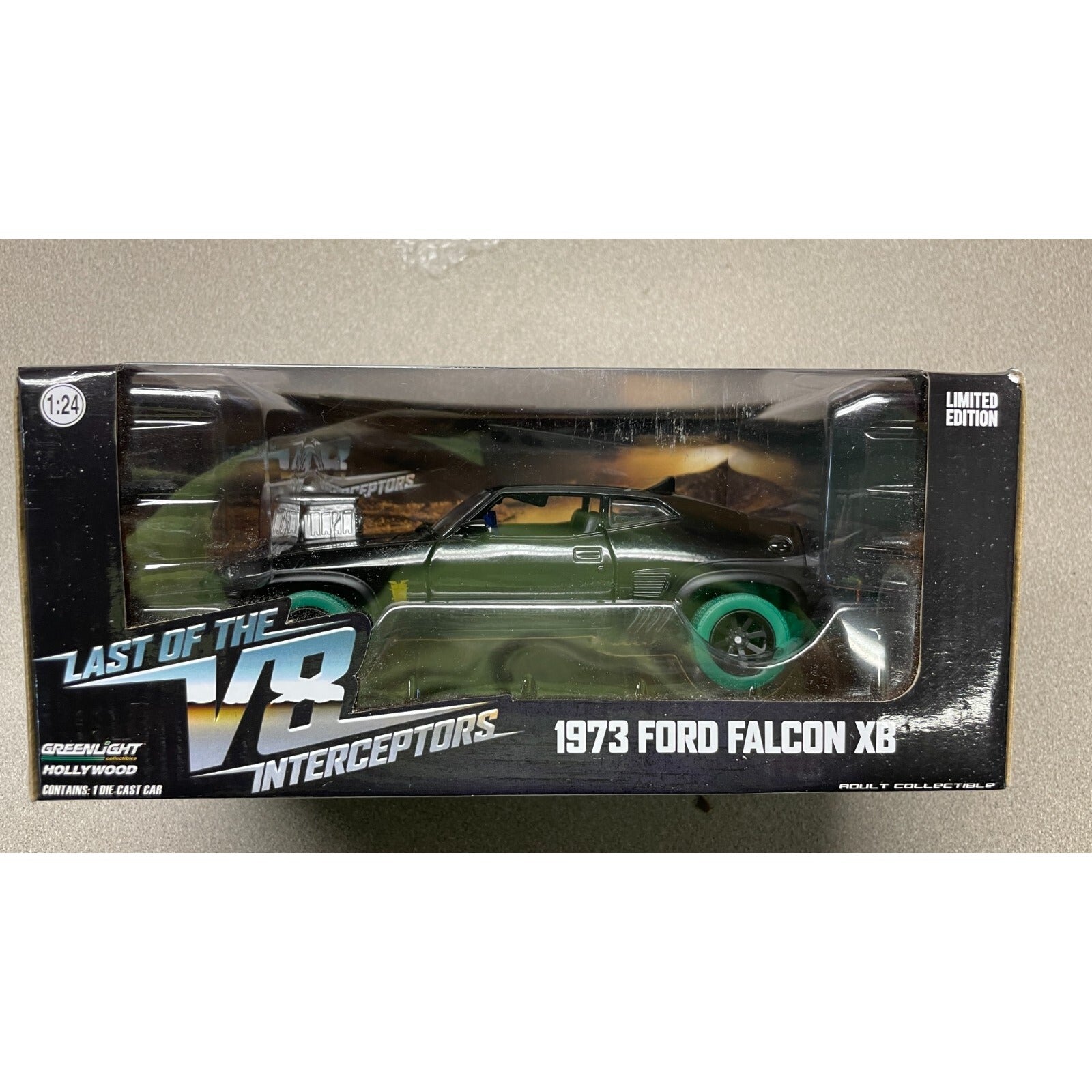 Greenlight HollyWood 1973 Ford Falcon XB, Last of the V8 Interceptors close up