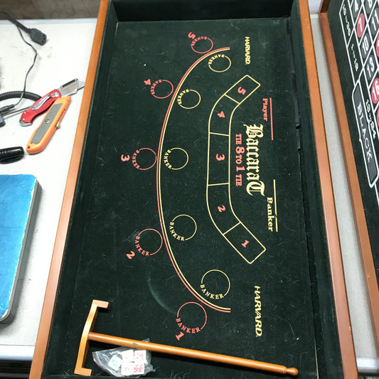 Harvard Muiti-Game Table Model: M01483 25695 Baccarat board