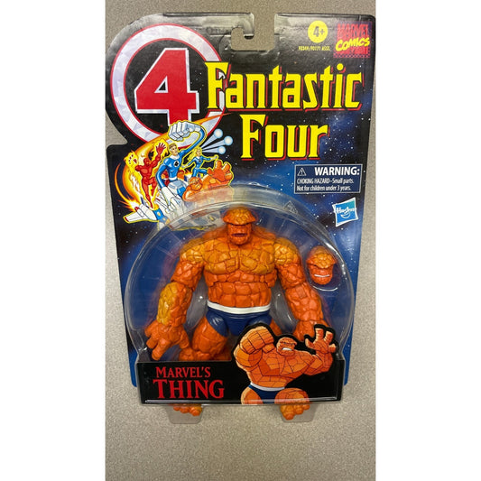 Hasbro Marvel Comics Fantastic 4 Marvel's Thing F0349, F0171 front of package displaying item