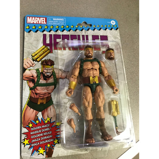 Hasbro Marvel Hercules Action Figure front of package displaying item