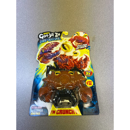 Heroes of GooJitZu Deep Goo Sea Ultra Rare Evo Shock Hero Pack (Ultra Rare) (Chase Piece) front of package displaying figure