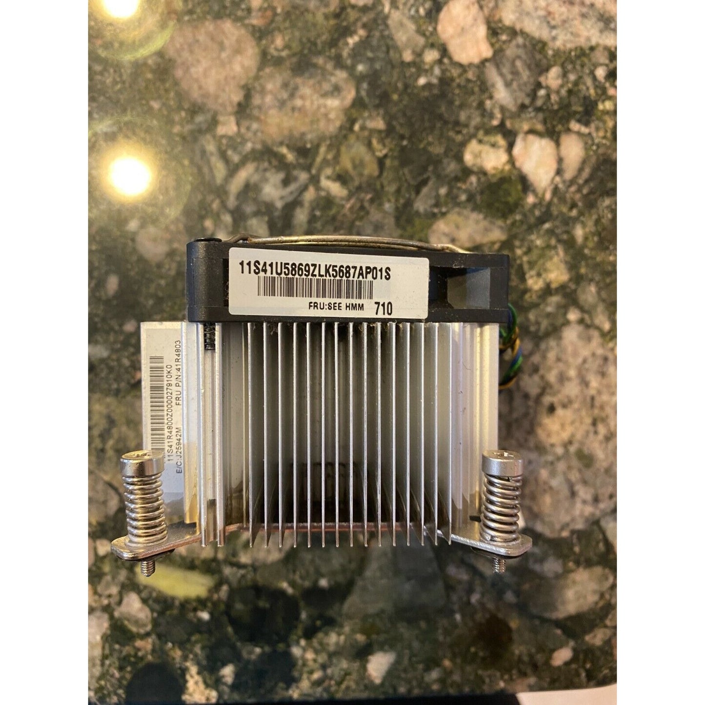 Fan FRU PN: 41R4903 label