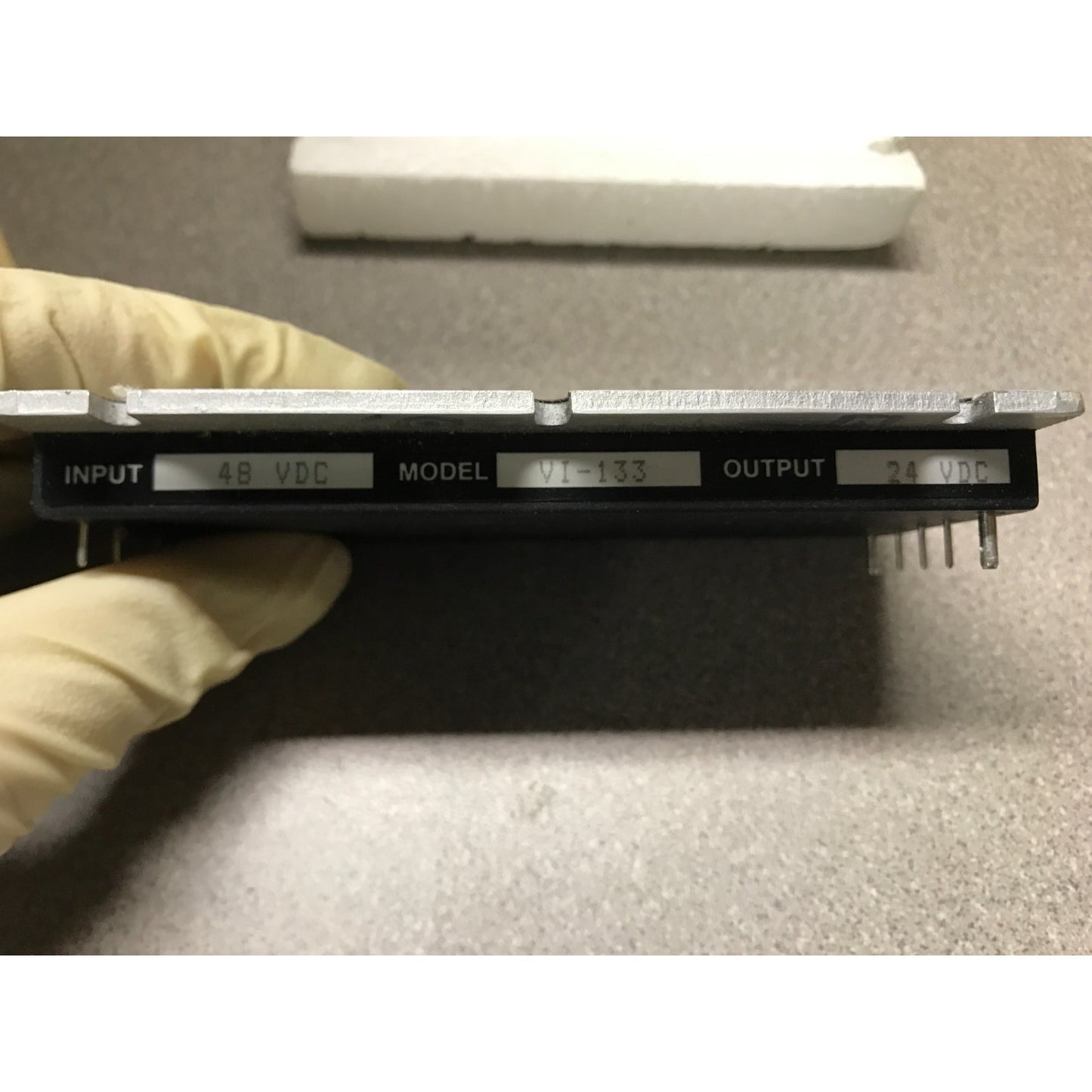 Vicor 48VDC to 24VDC Converter Model VI-133 side view