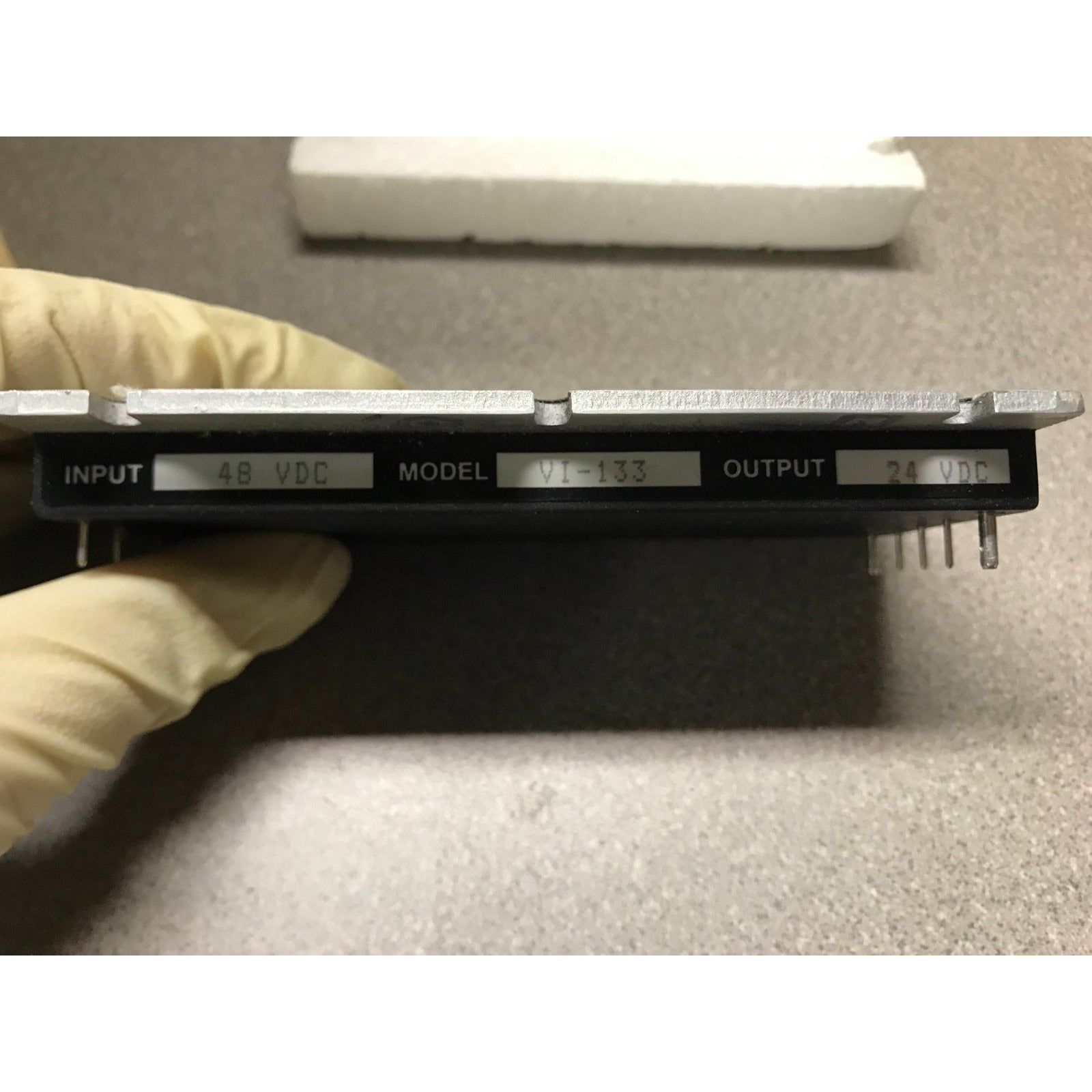 Vicor 48VDC to 24VDC Converter Model VI-133 side view
