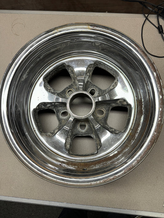 Keystone Klassic 14x8 9512 JJTB Muscle Car Chrome Rims - Used