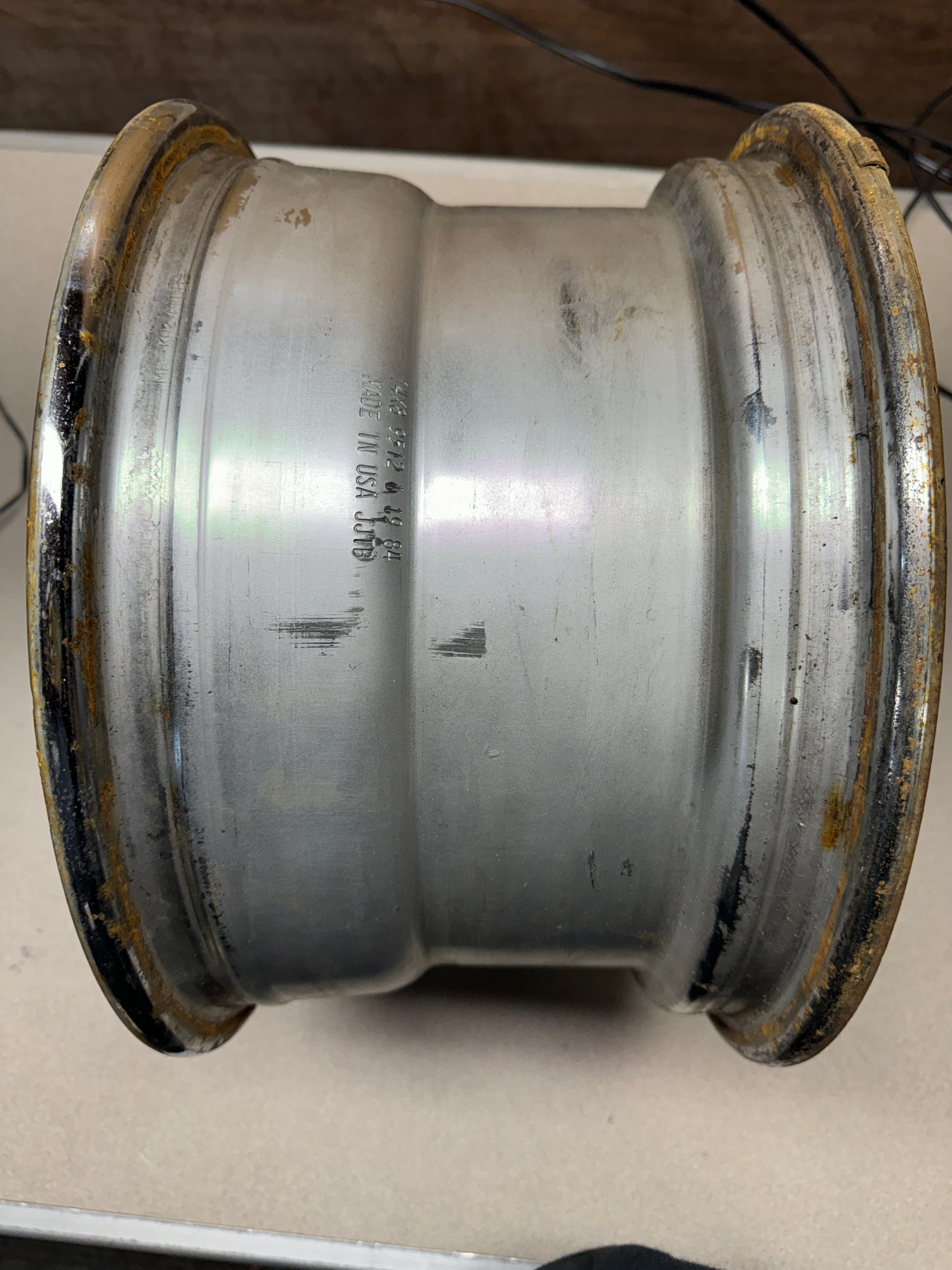 Keystone Klassic 14x8 9512 JJTB Muscle Car Chrome Rims - Used