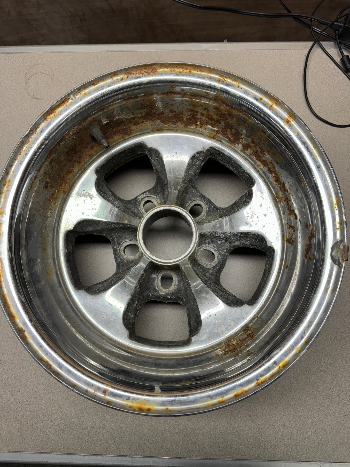 Keystone Klassic 14x8 9512 JJTB Muscle Car Chrome Rims - Used