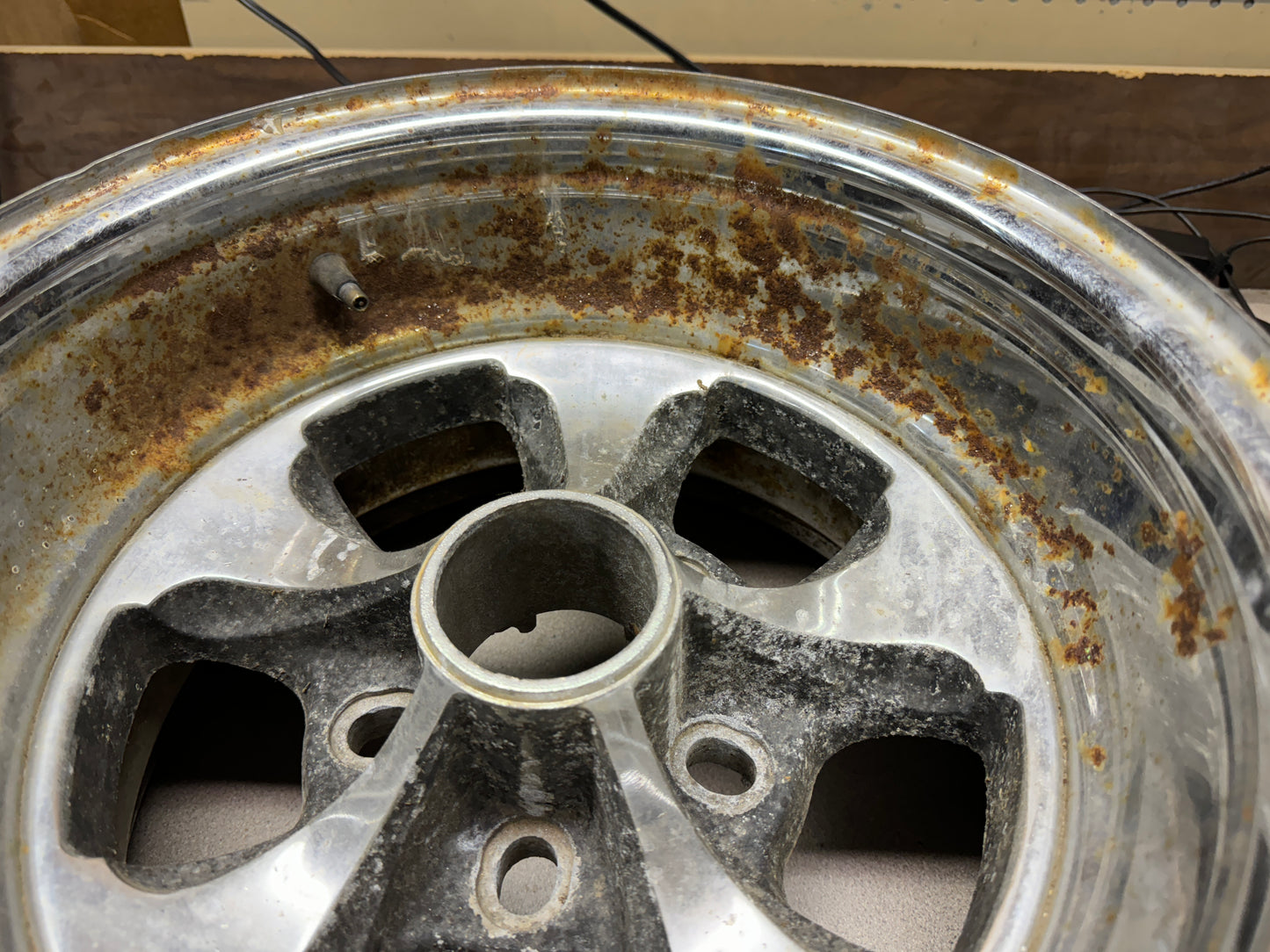 Keystone Klassic 14x8 9512 JJTB Muscle Car Chrome Rims - Used