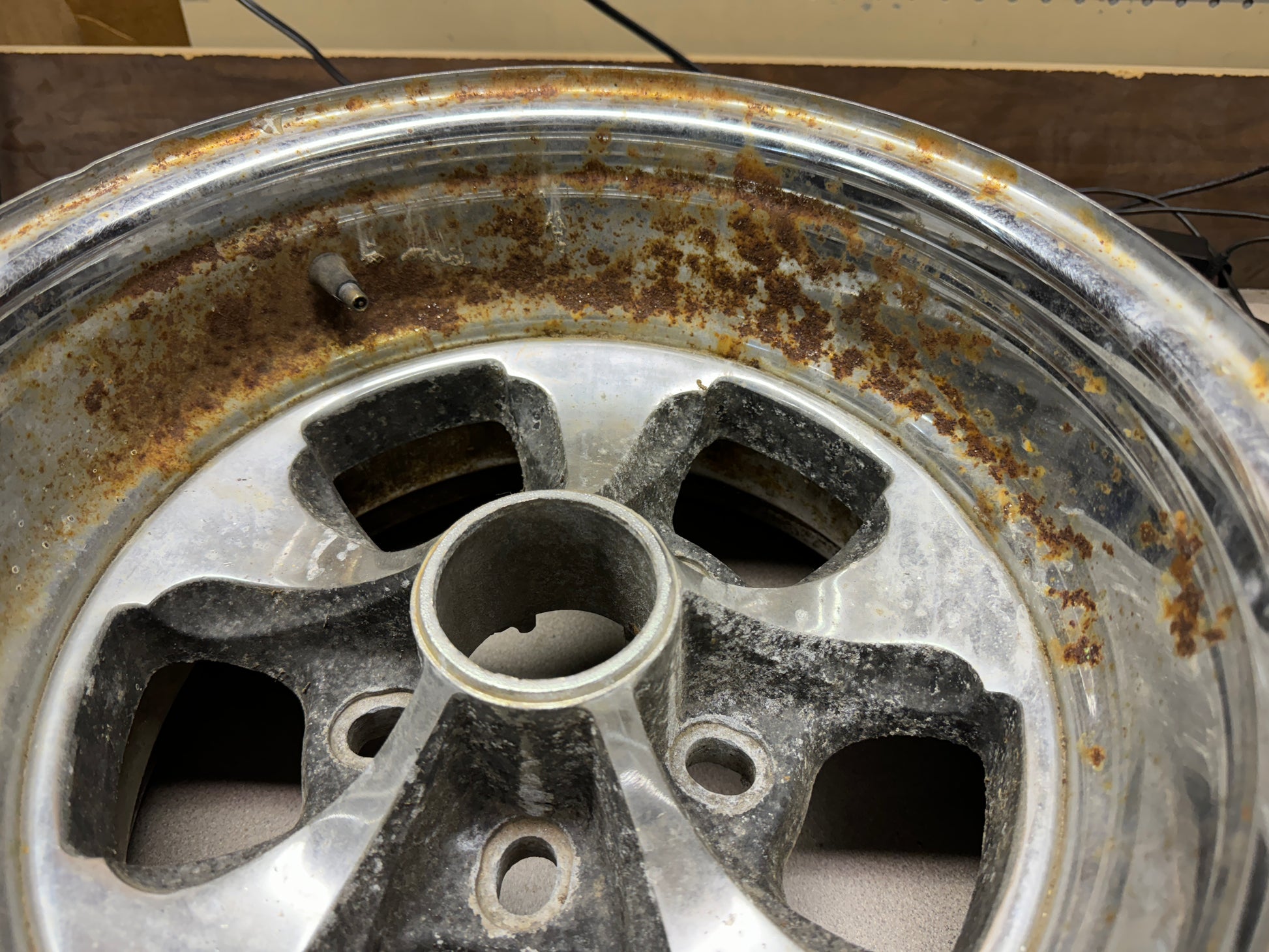 Keystone Klassic 14x8 9512 JJTB Muscle Car Chrome Rims - Used