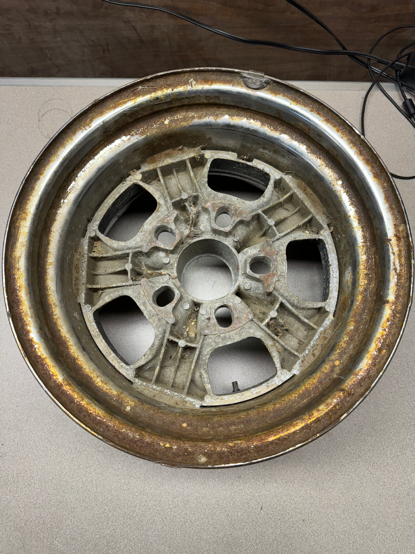 Keystone Klassic 14x8 9512 JJTB Muscle Car Chrome Rims - Used