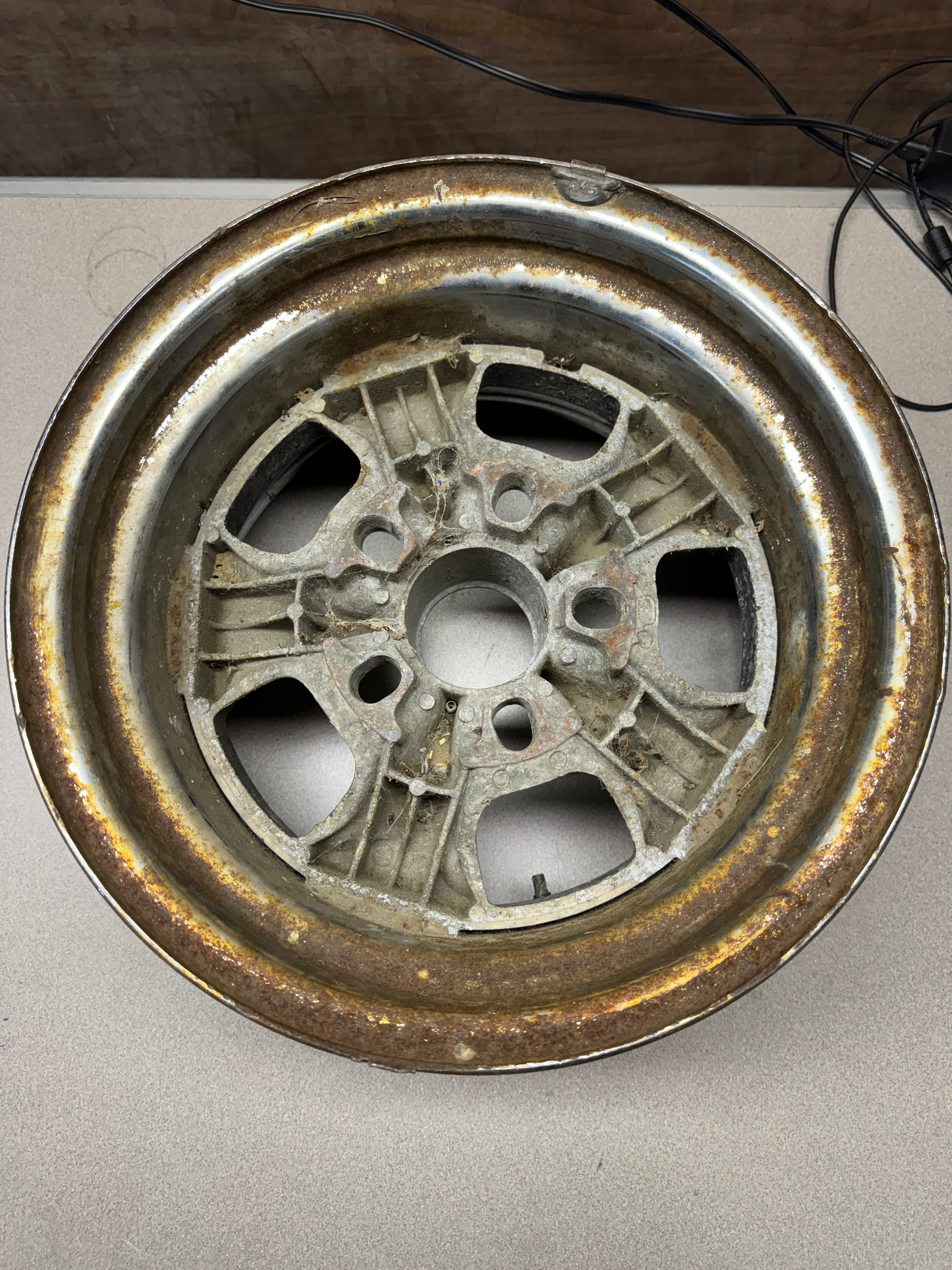 Keystone Klassic 14x8 9512 JJTB Muscle Car Chrome Rims - Used
