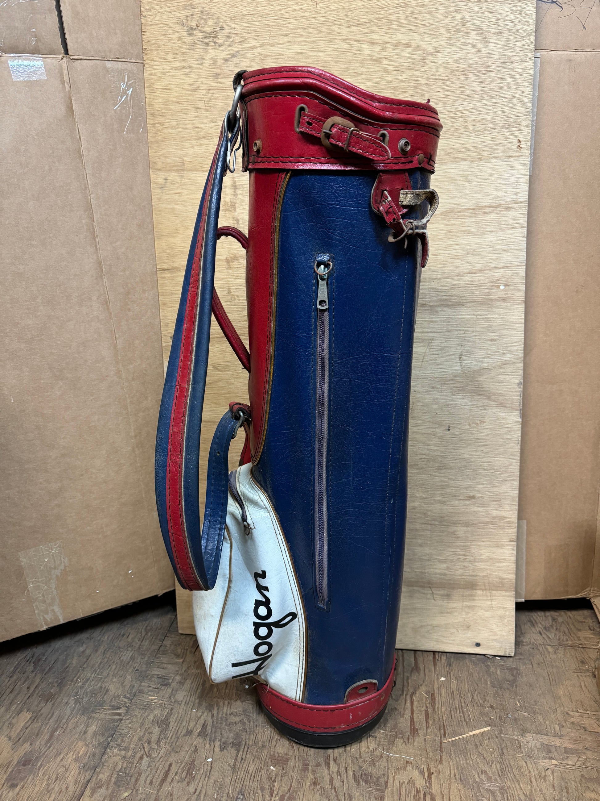 AMF Hogan Blue and Red Classic Golf Bag