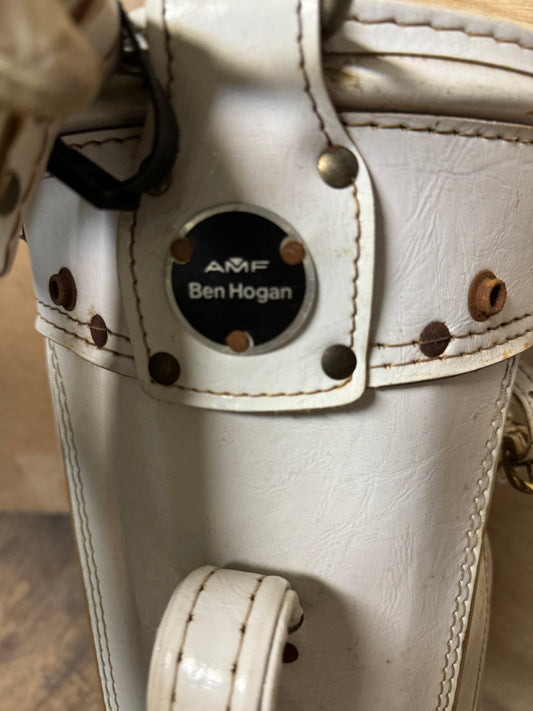 AMF Hogan White Classic Golf Bag - label